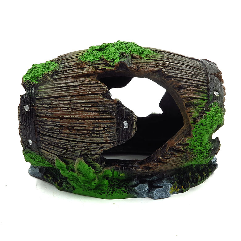 Fish tank furnishings aquarium landscaping bucket barrel simulation…