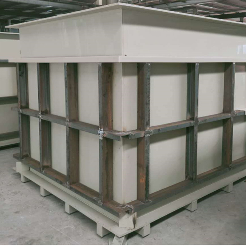 电镀槽水槽电镀设备配件PP塑料槽加工宁波厂出口免费方案