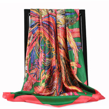 90cm*90cm�¿�����ͮ�ƴɫӡ����ë�ʹ� Ůʿ�z���󷽽��F؛���l