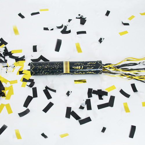 New product safety hand-thrown salute fireworks tube double-ended confetti cross-border hot selling wedding birthday party opening new year