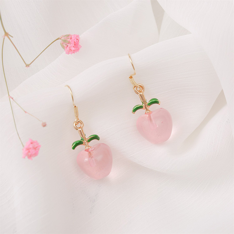 New Fashion 925 Silver Hook Simple Transparent Resin Earrings Acrylic Earrings display picture 5