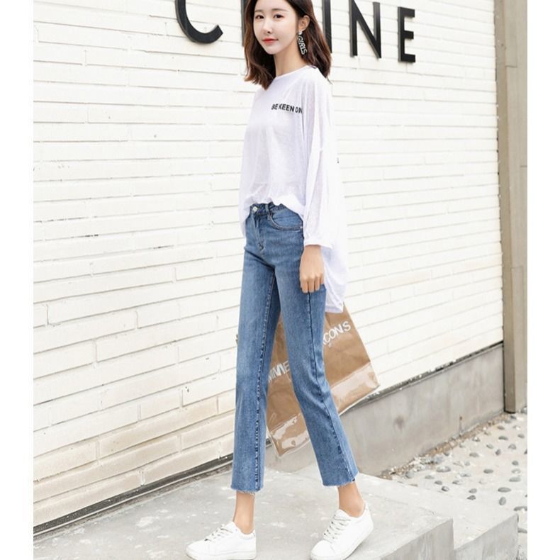 Pantalon léger femme en Denim fil - Ref 3430060 Image 8