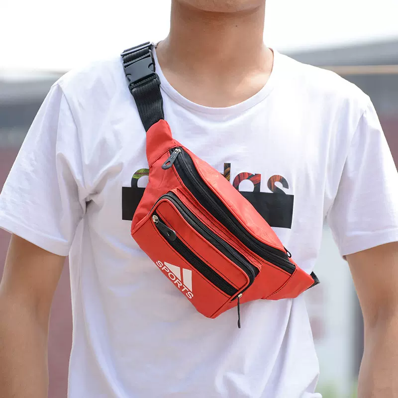 运动户外多功能防水腰包男女士大容量收钱收银生意尼龙手机挎胸包