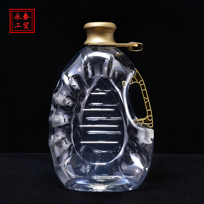 160克PET塑料桶 5L鲜榨 食用油瓶 花生油桶 色拉油桶 塑料油瓶