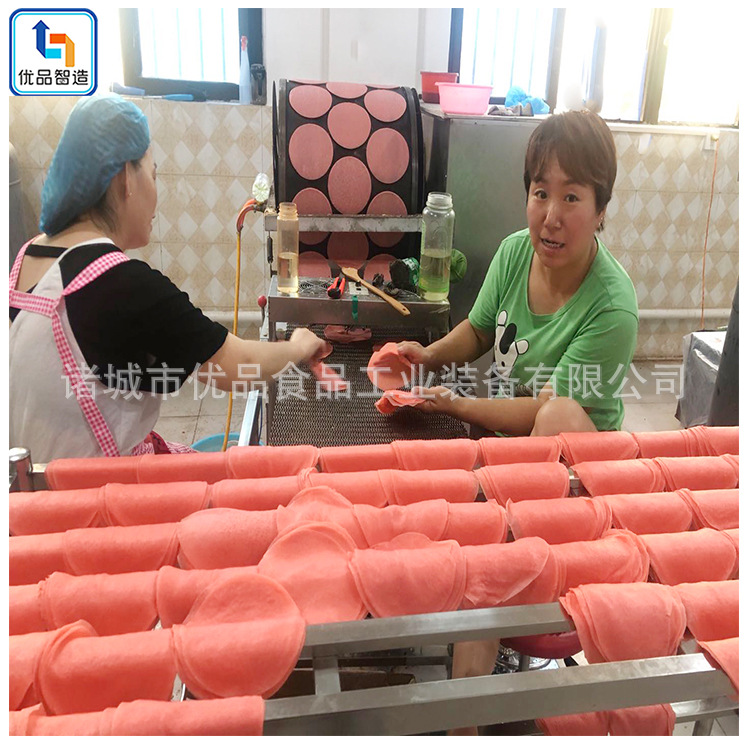 千层蛋皮机 自动千层蛋糕皮机 一键启动 操作简单