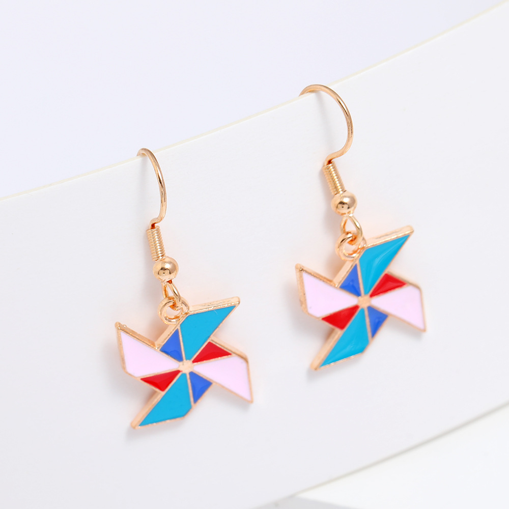 Korean Creative New Alloy Dripping Fruits Earrings display picture 20