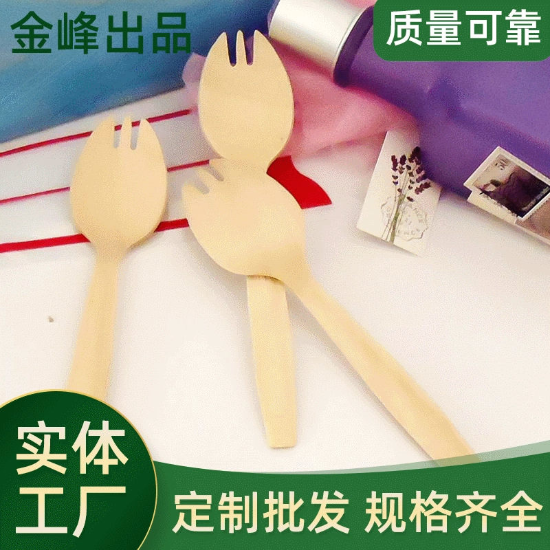 Экспортируется в Европу и США, одноразовые деревянные ножи, вилки и ложки, набор посуды, смешанная деревянная посуда, магазин десертов, посуда