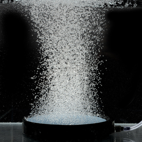 Fish tank oxygen-enhancing bubble stone oxygen sand table high temperature sintering explosion oxygen disk stone silent aquarium gas disk air cake sand head