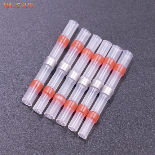 Waterproof heat-shrinkable solder ring intermediate tube, terminal block, insulating sleeve, heat-shrinkable electrical protective wire