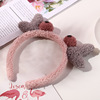 Universal cute headband for face washing, cartoon hair accessory, Korean style, internet celebrity, simple and elegant design