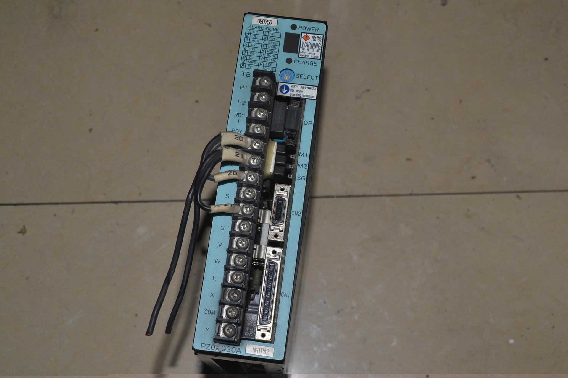 三洋PZ系列 PZ0A030AN61PA2   750W伺服电机驱动器