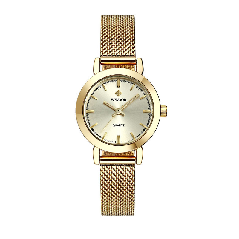 WWOOR amor de moda damas relojes de pulsera de cuarzo nocturna puntero de tendencia damas relojes de estudiantes personales 8823