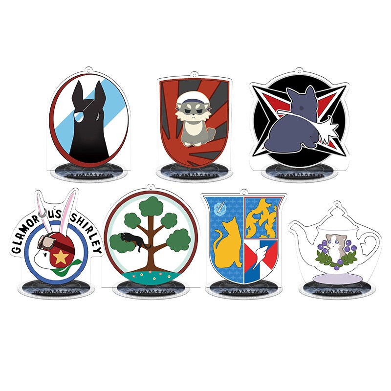 Mezzanine Carved Inner Print Card Pendant Mina Erica Attacks Witch's Road to Berlin Secondary Animation