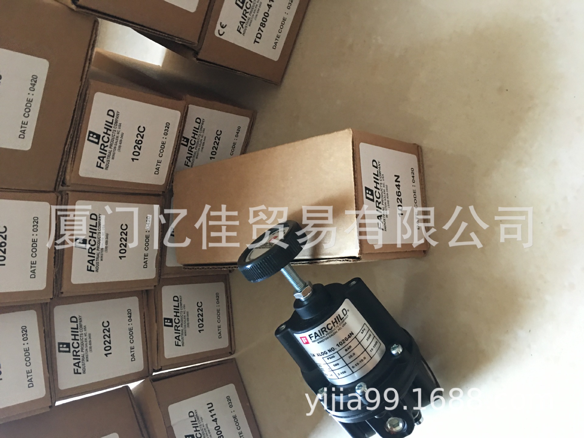 美国原装仙童FAIRCHILD调节阀 10264N 增压器 转换器 减压阀