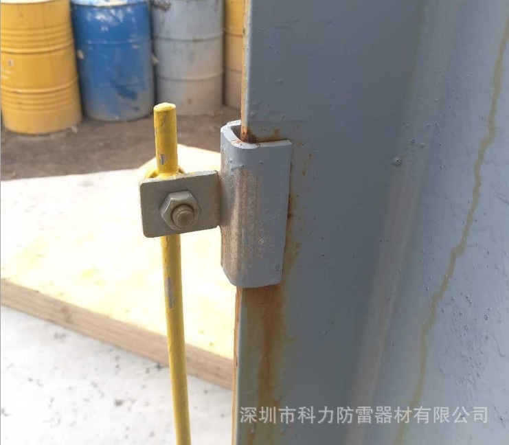 接地连接器卡接器 接地卡具卡子断接卡 钢板钢柱免焊接接地夹具