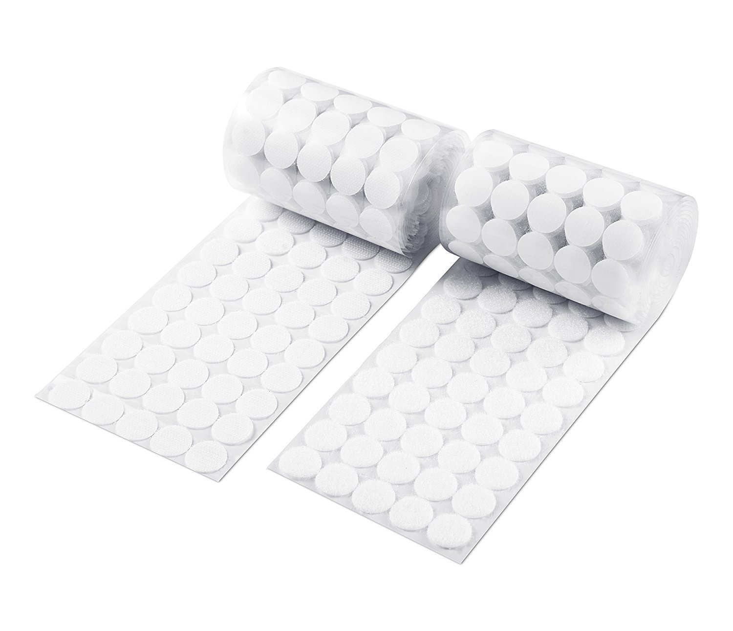 Children's Round Adhesive Velcro Early Education Nylon Self-adhesive Punch-type White Quiet Book10mm Velcro