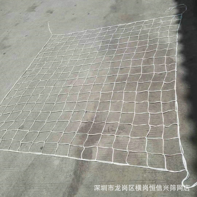 定做装饰货柜 车箱网集装箱挡货防护网防坠网 尾部尼龙绳网