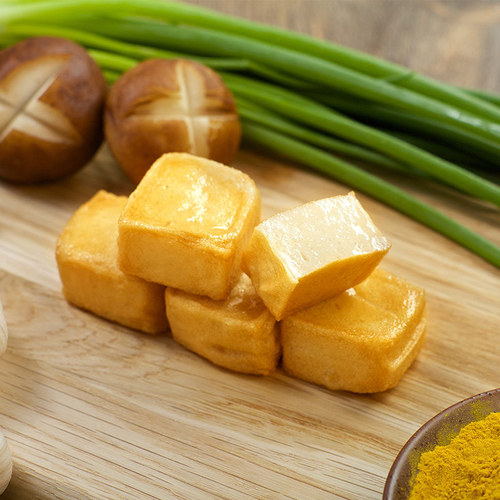 Golden Fish Tofu Commercial Seafood Shabu Shabu BBQ Spicy Oden Bulk Hot Pot Ingredients Frozen Wholesale