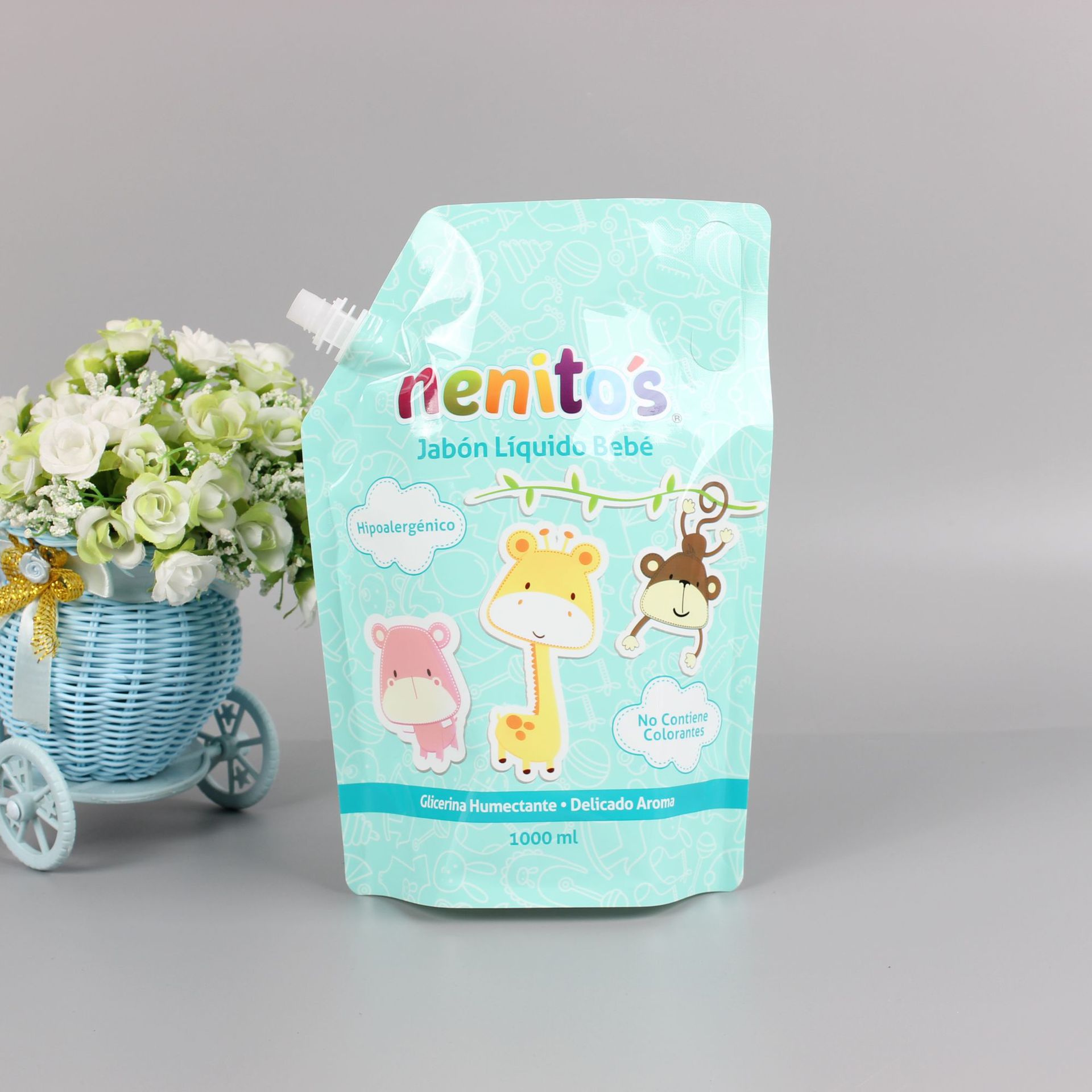 厂家果汁果冻自立吸嘴袋 洗衣液壶嘴豆浆吸嘴包装袋批发定 做