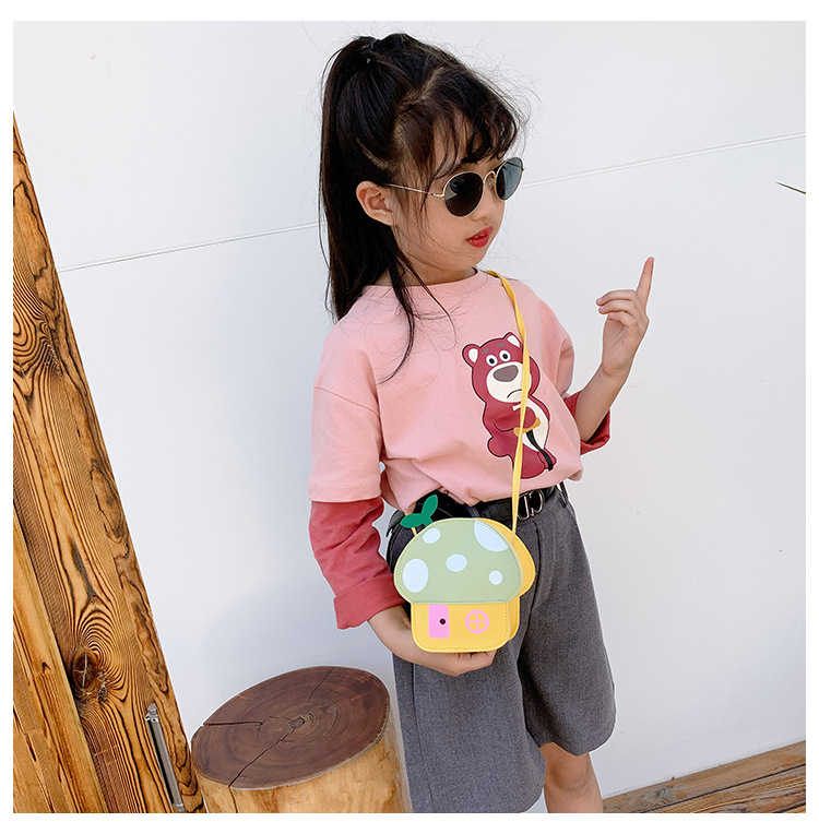 Chao Tong Bag 2020 New Children's Bag, Korean style single-shoulder bag, Cartoon bag, fashionable crossbody bag, Girls' coin purse wholesale undefined