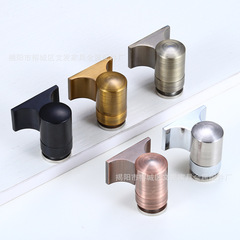 Zinc alloy barrel floor suction, bathroom and bedroom invisible door suction, door strong magnetic door stopper door suction