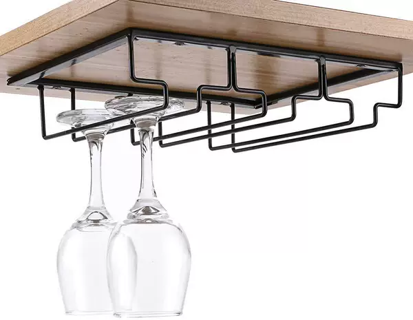 3 slots custom wine glass holder