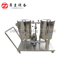 CIP清洗车 啤酒酿造设备 消毒设备 酸罐 碱罐 消毒罐果酒小型自酿