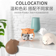 日式卡通动物硅胶防撞角 桌面安全护角 婴幼儿防护角 (2个装)