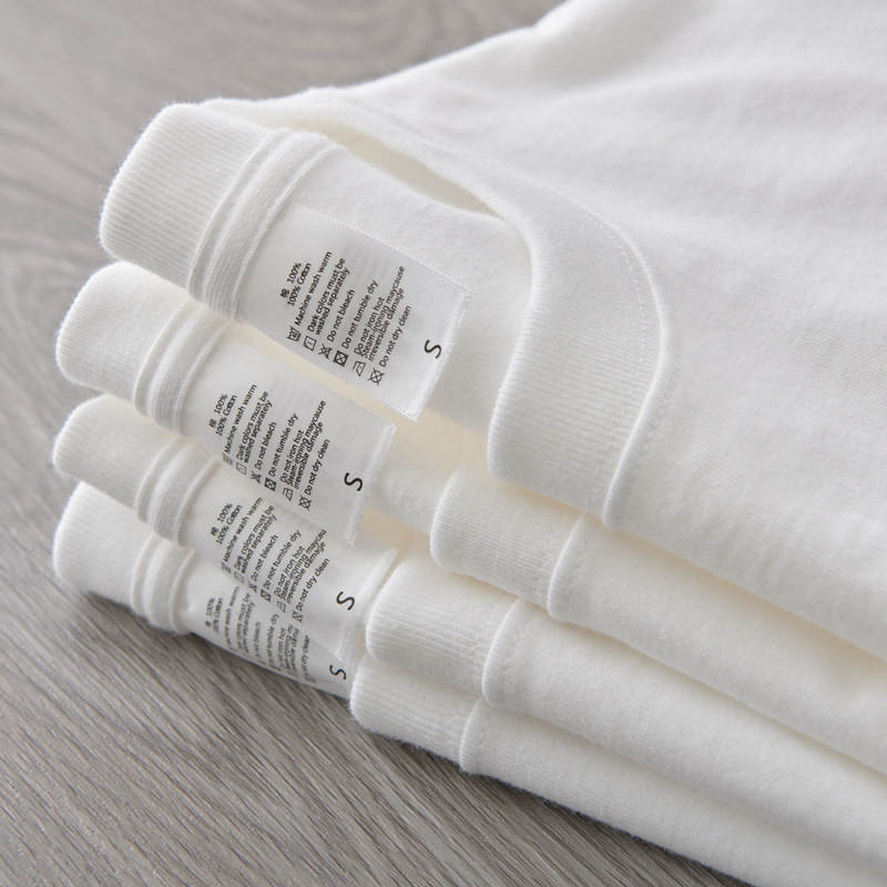 Spring and Summer Heavy 260g Cotton Loose Crewneck Short-sleeved T-shirt Men's Short-sleeved Sweater Top with Base Shirt Spring and Summer Heavy 260g Cotton Loose Crewneck Short-sleeved T-shirt Men's Short-sleeved Sweater Top with Base Shirt