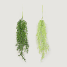一件代发室内植物墙装饰塑料假花 森系婚礼堂吊钟叶壁挂