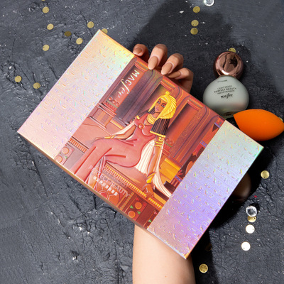 瑪蔻霏埃及豔後美妝套盒小燈泡遮瑕粉底液隔離霜套裝持久隱形毛孔