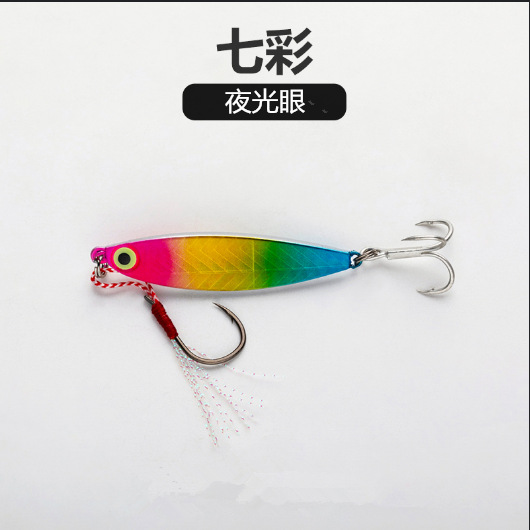 Flutter Jigging Spoon Fishing Lure Spinner Baits Fresh Water Bass Swimbait Tackle Gear