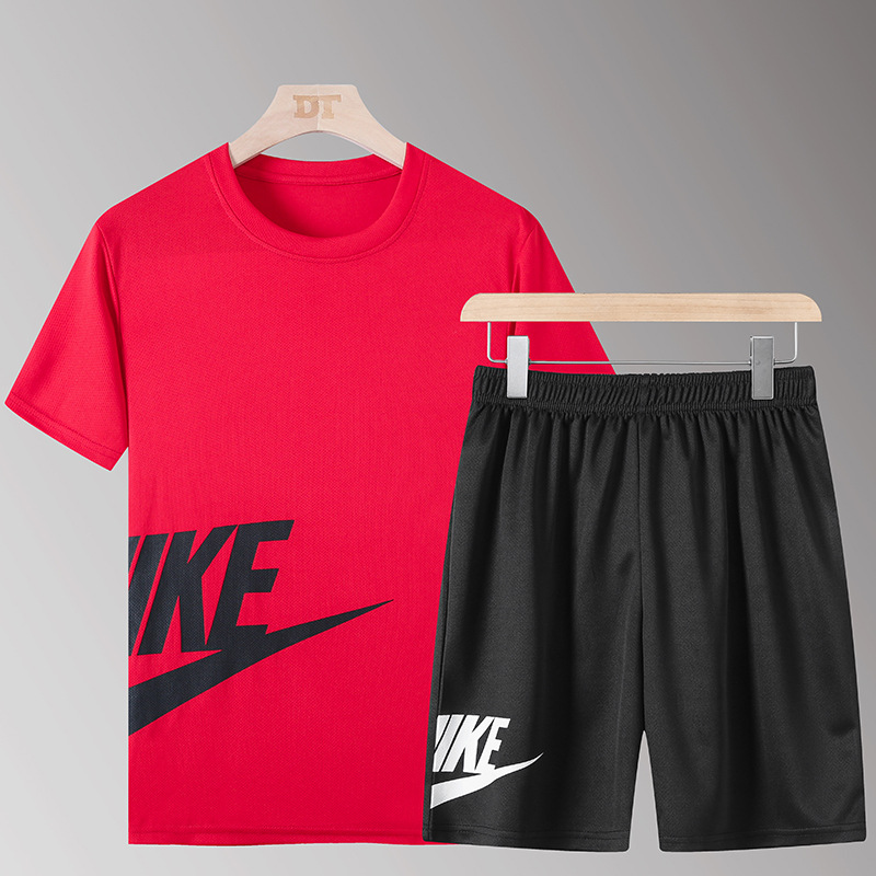 Men's Sports Suit , Two Piece Set (T-shirt , Short)