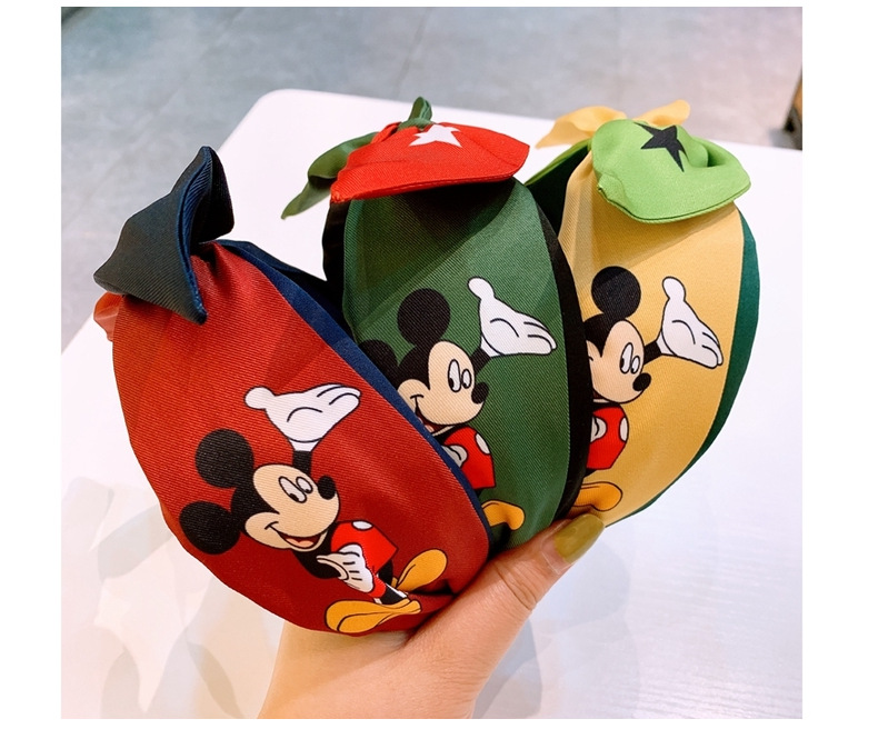 Original Korean Retro Custom Cartoon Color Matching Bow Letter Headband Wild Hairpin Jewelry Headband Wholesale display picture 11