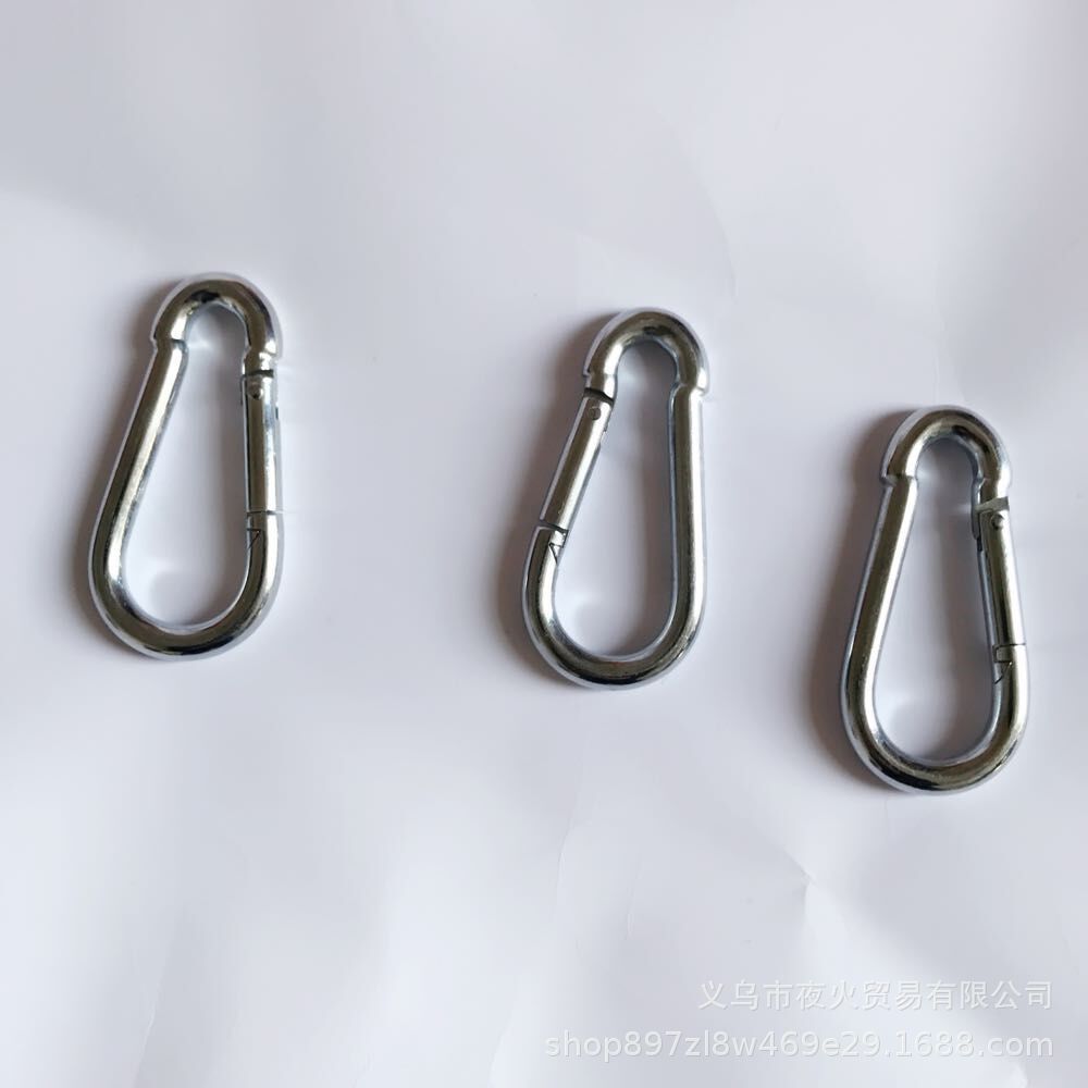 Stainless steel climbing buckle safety spring hook insurance…