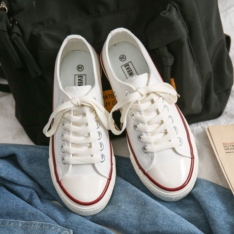 로우 컷 화이트