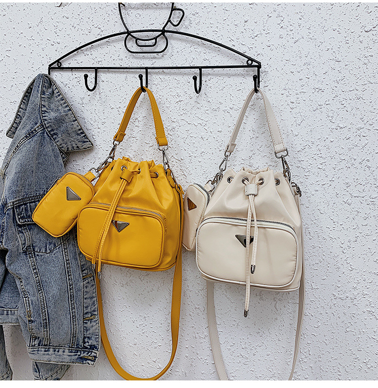 Small Streetwear Bucket Bag display picture 31