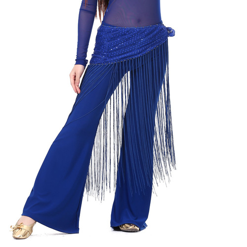 Highlights: tassel waist chain, new practice uniform set, hip scarf, tassel Indian dance costume, performance costume three-piece set