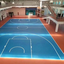 海銳籃球場室內專業防滑高彈羽毛球網球乒乓球PVC運動塑膠地板膠