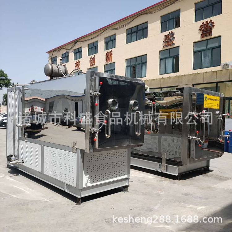 供应宠物食品真空低温冻干机 猫粮狗粮真空冷冻干燥设备