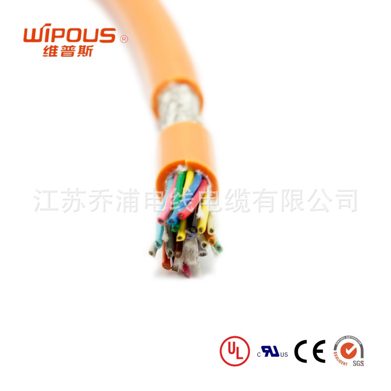 美标电缆 UL2725 2-50芯*24AWG多芯 UL美标控制线缆