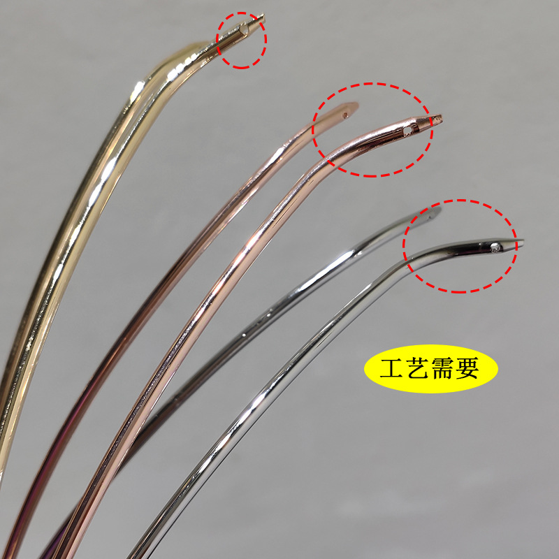 Einfache U-förmige Metallhaarnadel display picture 3