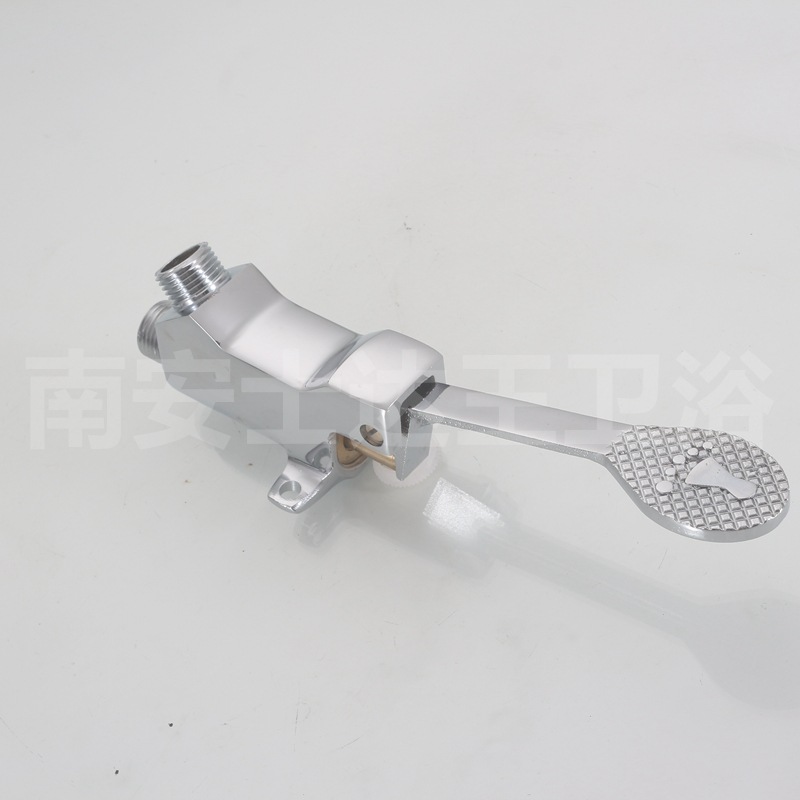 Foot-operated washbasin faucet, foot-operated washbasin faucet, laboratory foot-operated faucet switch manufacturer foot pedal valve Specification drawing