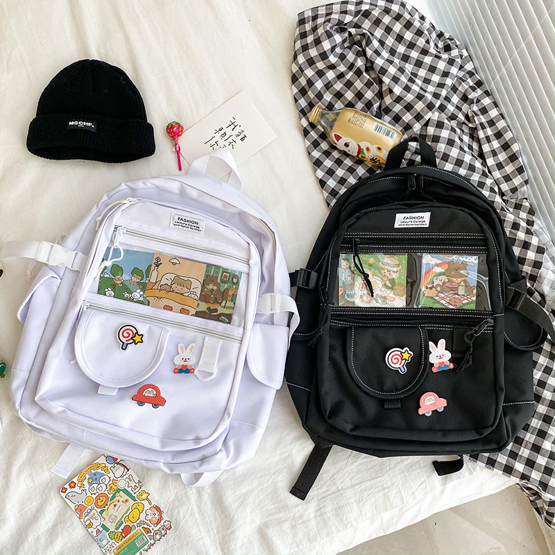 Cute Transparent Funny Soft Backpack display picture 80