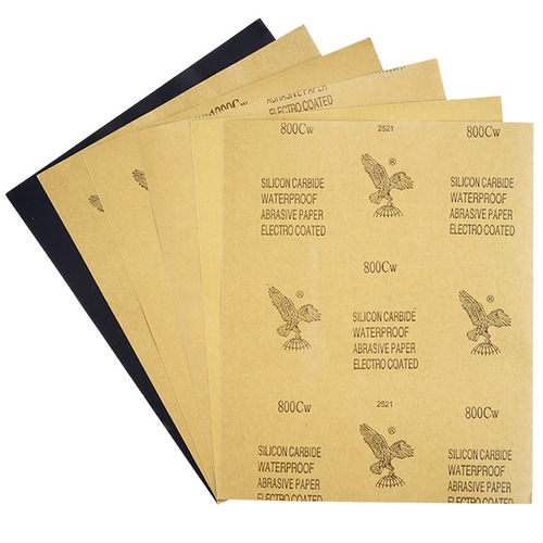 Eagle Sandpaper Car Furniture Woodworking Car Polishing Sandpaper Silicon Carbide Polishing Water Sandpaper Wholesale