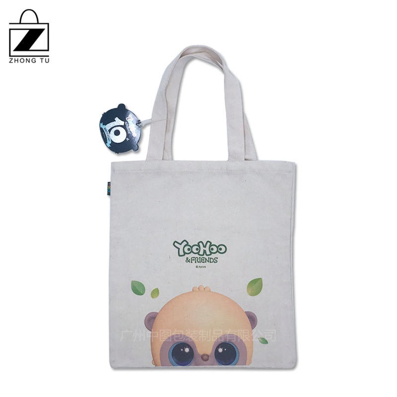 棉布袋厂家直销手提数码印刷袋子 卡通购物帆布包可满版印刷