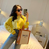 GM new Korean sunglasses women's net red the same glasses GKU mku round hole hollow mirror feet women's sunglasses man