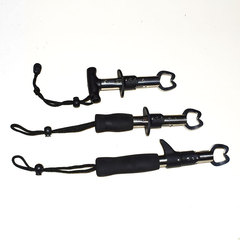 Stainless steel fish control device with weighing fish clamp, fish mouth pliers, fish control pliers, Luya fish mouth clamp, fish lifting fishing tools, fishing gear