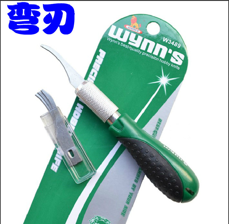 Wynn's威力狮直弯刃雕刻刀木工雕刻刀木雕刀木刻刀 W3488 W3489