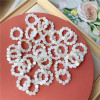 Universal organic elastic ball from pearl, brand retro ring, simple and elegant design, internet celebrity, wholesale